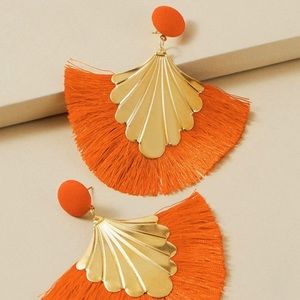 Orange Tassel